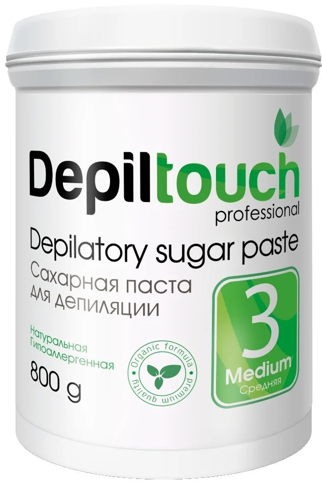 Depiltouch sugar series 3 гипоаллергенная паста, средняя 800 г