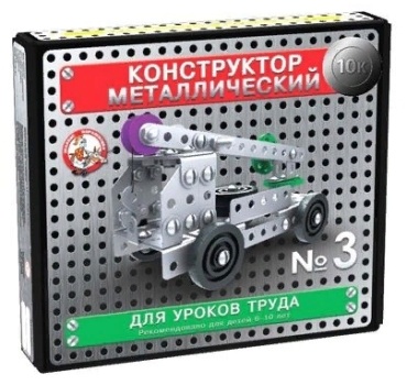 Конструктор Десятое Королевство Конструктор металлический "10К" 02079, деталей 146 шт