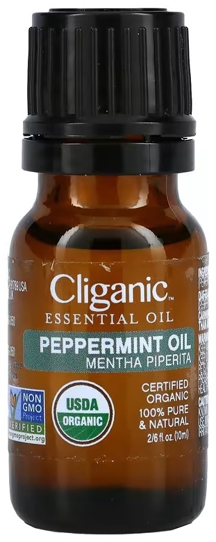 Cliganic эфирное масло мята 10 мл