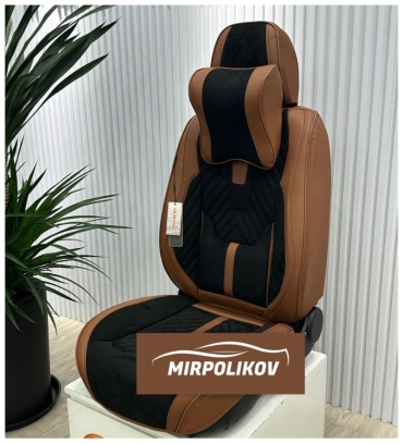 Mirpolikov Hyundai Sonata 2014-2019 коричневый, черный