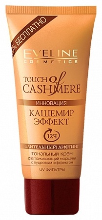 Купить Eveline Cosmetics Touch of Cashmere тональный крем Натуральный ...