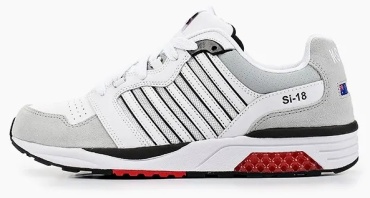 Кроссовки K-Swiss белый, серебристый