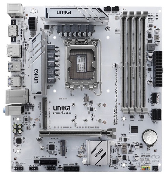 Материнская плата ONDA Unika B760M-PRO WI-FI