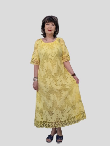 Повседневное платье NEW COLLECTION желтый