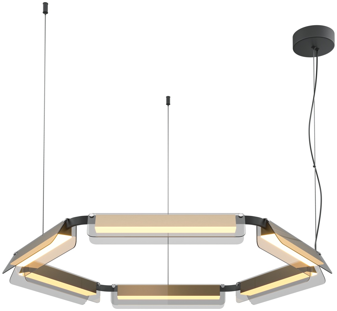 Люстра подвесная Maytoni LED, кол-во ламп: 6 шт