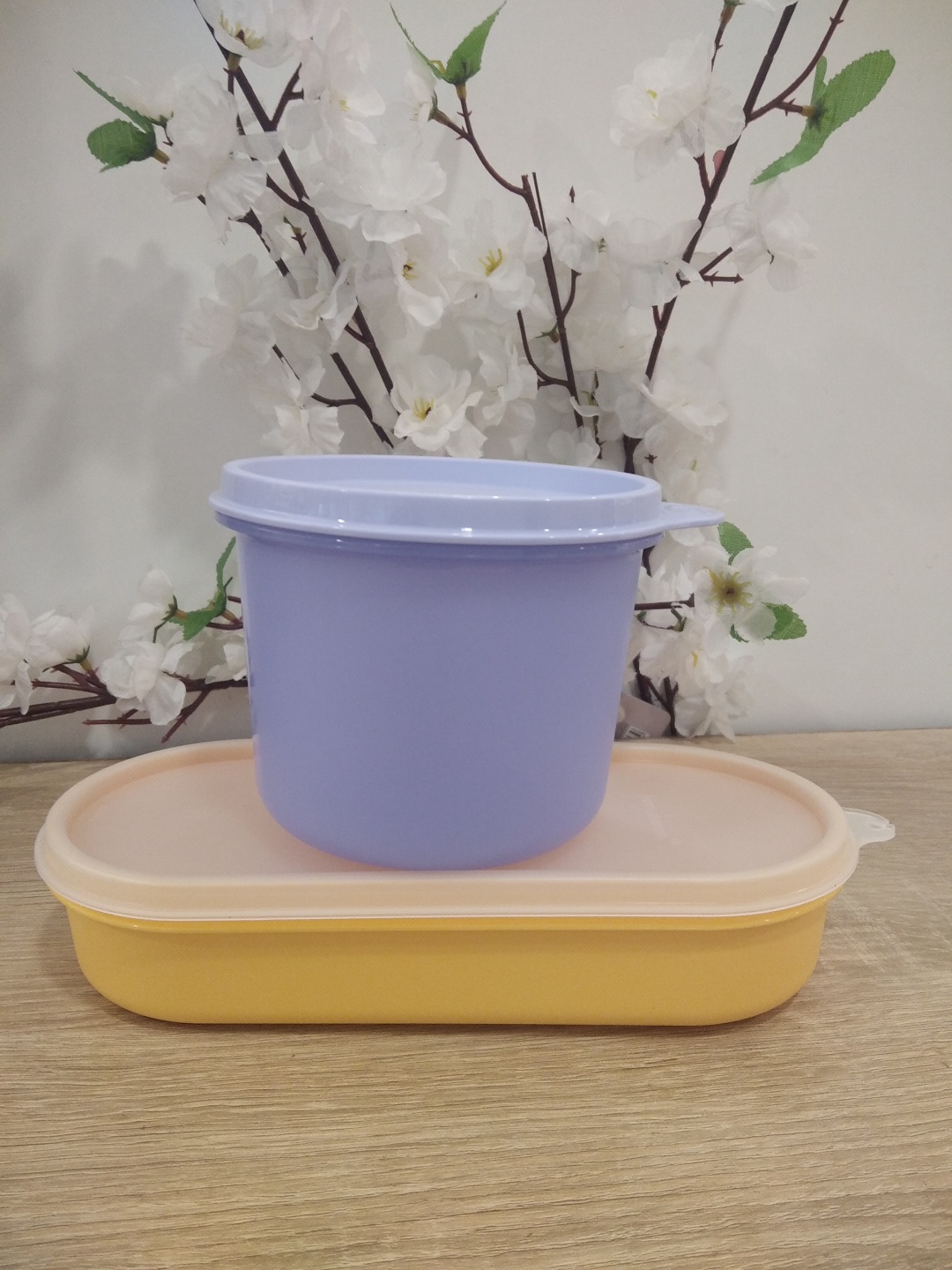 Tupperware набор контейнеров Рп 1190 2 шт, пластик