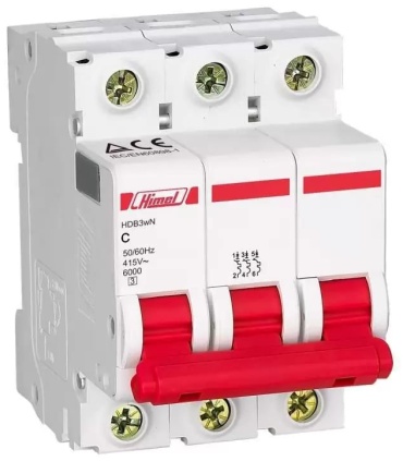 Himel автоматический выключатель 3P 16 A, 6 кА, 380 В
