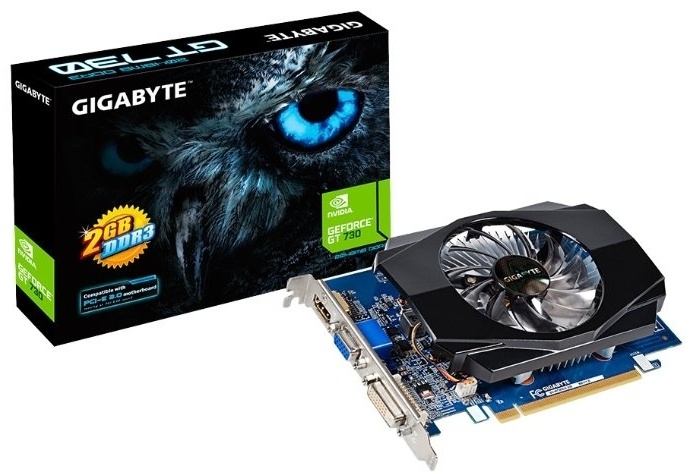 Видеокарта GIGABYTE GT 730 GV-N730D3-2GI BOX
