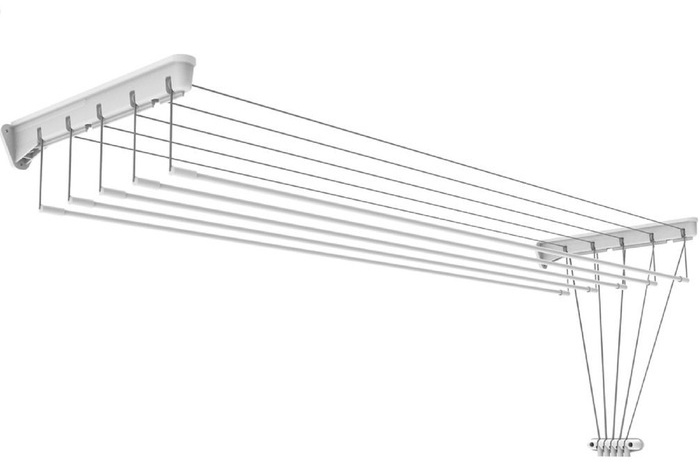 Сушилка настенная, потолочная Nika 43x160x5 см, кол-во уровней: 1, металл