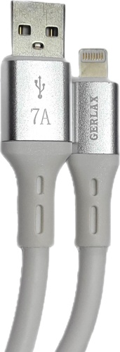 Кабель GERLAX Lightning, 1 м, L32L белый