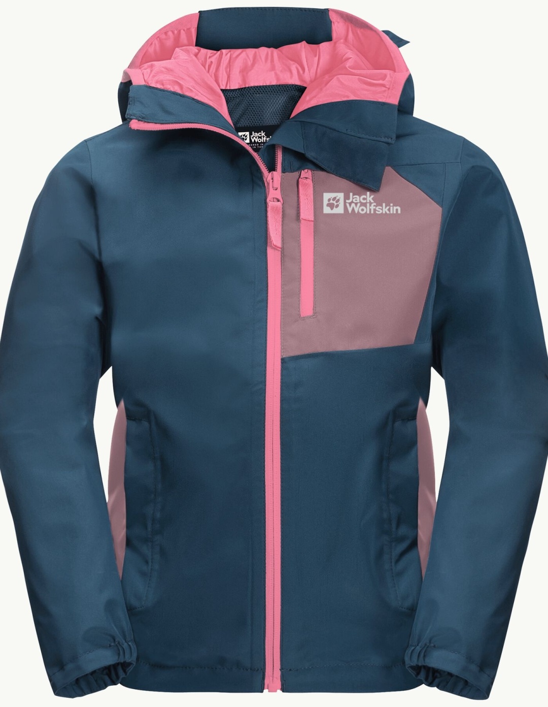 Демисезонная куртка Jack Wolfskin зеленый