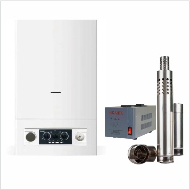 Газовый котел Alanda ALD20KW с дымоходом