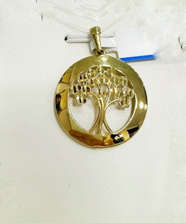 Подвеска Italian Gold 875390 вес 2.4 г золото, без вставок