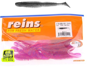 Силикон Reins Bubbling Shad 4 443 Pink Sardine