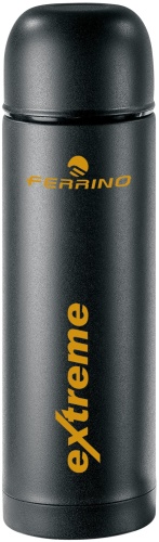 Помповый термос Ferrino 1 л Extreme Vacuum черный