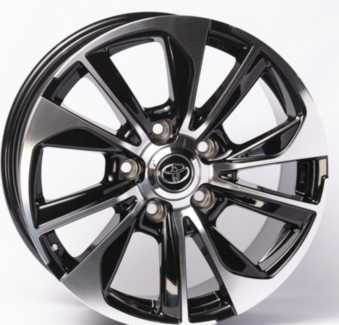Replica LC5455T 8.5x20/5x150 D110.1 ET40 черный, серебристый