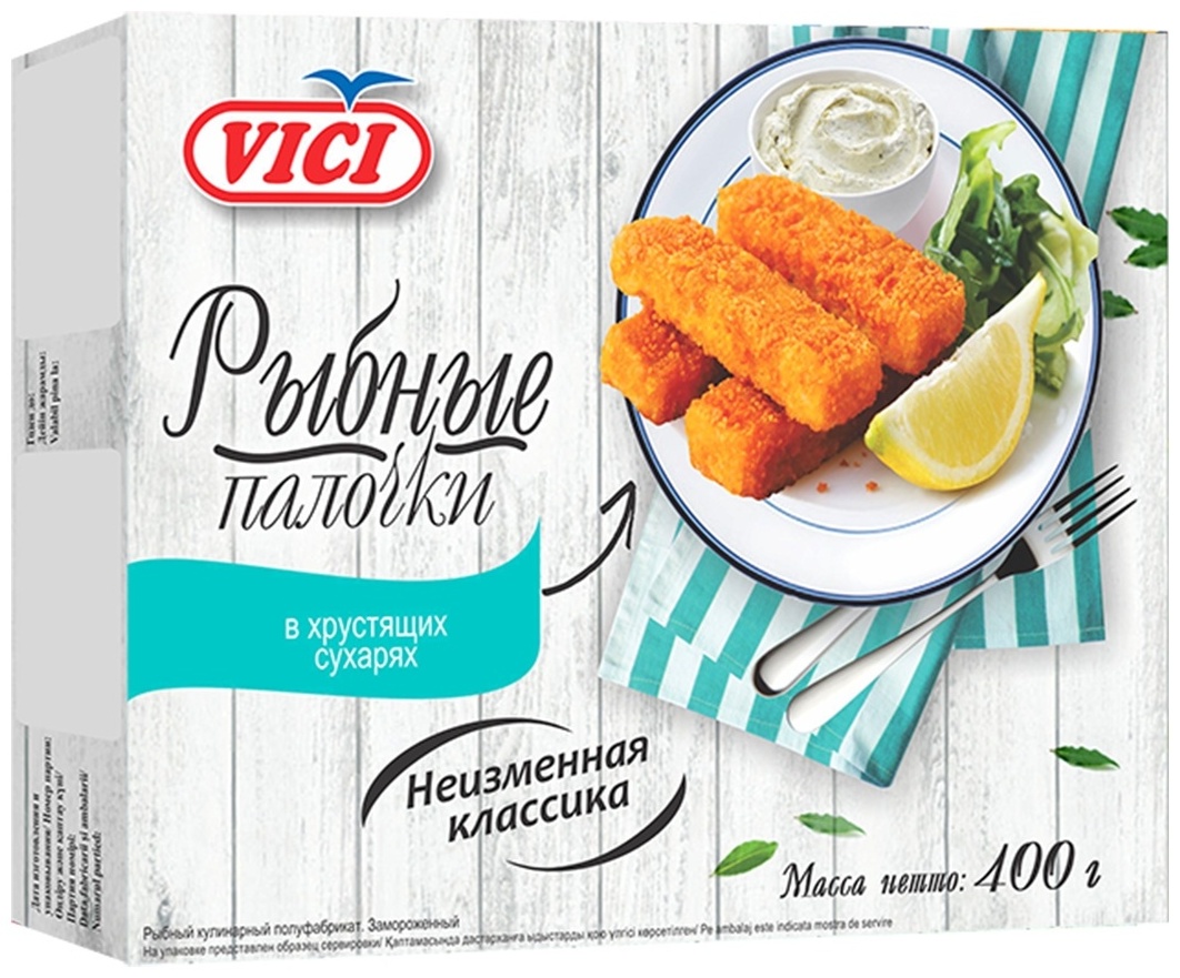 Vici палочки минтай 400 г
