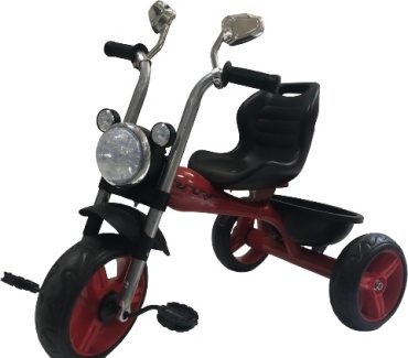 Трёхколёсный велосипед Future 008 красный
