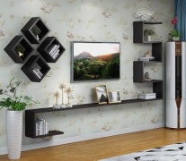 Полка Sore 9342830202, 200х18x110 см, черный