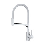 Смеситель с гибким изливом OMOIKIRI SINTO 2 PLUS C-WH, латунь, цвет хром