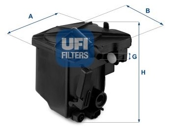 UFI Топливный Фильтр 2402700