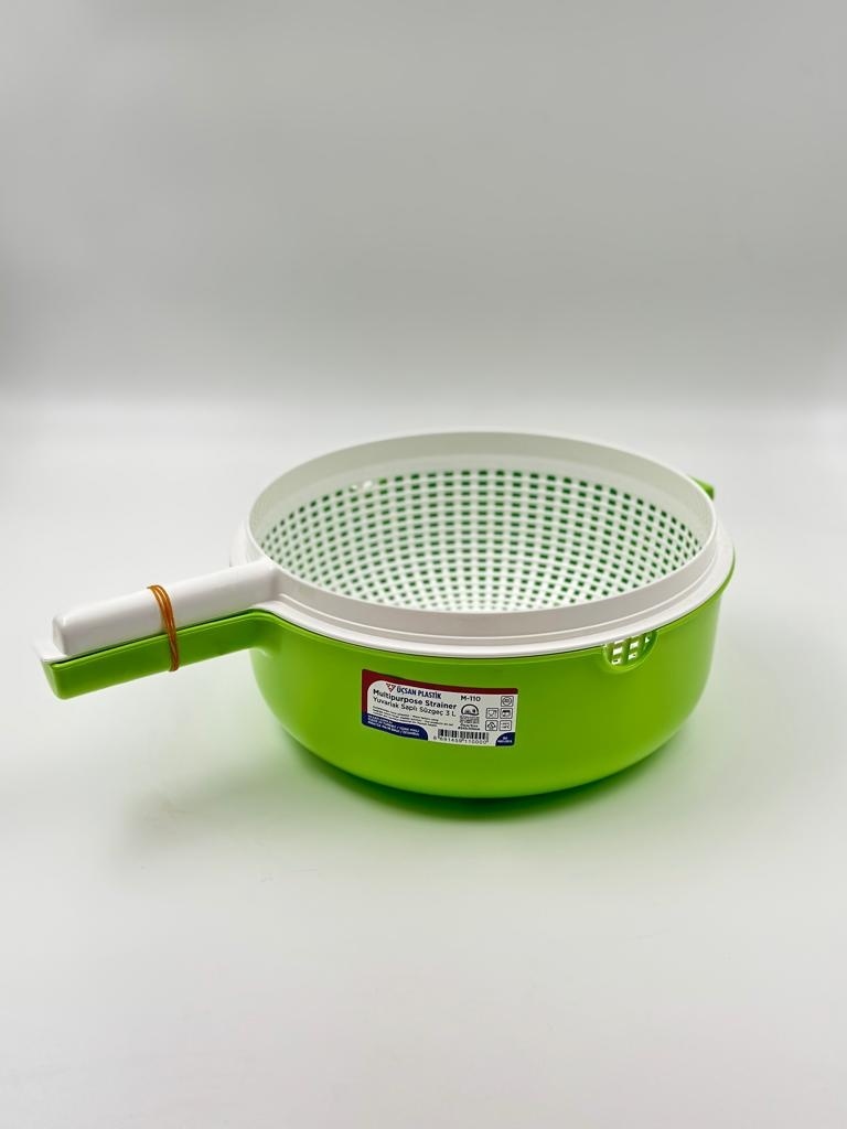 Миска-дуршлаг Ucsan plastik 24.5 см пластик, 3 л 1 шт