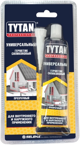 Герметик TYTAN Универсальный, цвет прозрачный 0.85 мл