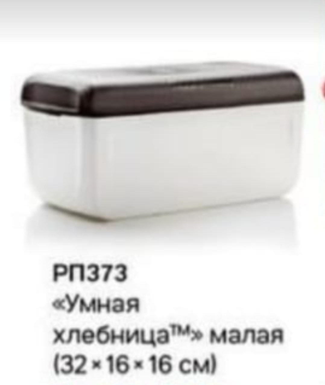 Купить Tupperware хлебница РП373, пластик, полипропилен в кредит в ...