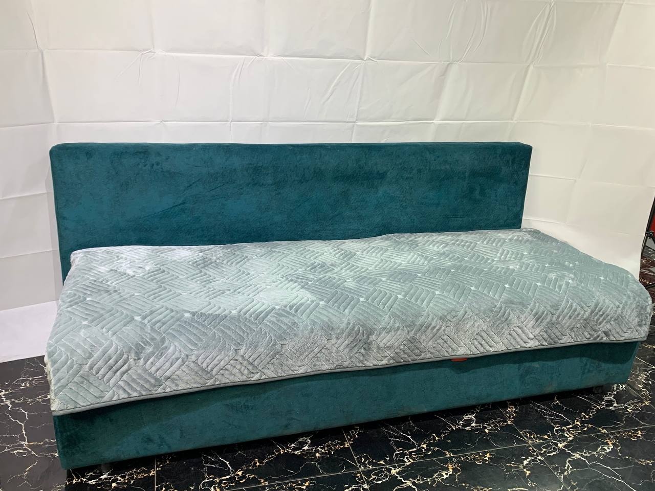 Nanara Life дивандек для дивана DIV390 голубой 300*90см