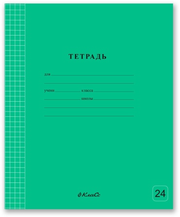 Тетрадь SVETOCH 24ТСК5_1_3_1, 24 листов, А5+, разметка клетка, мягкая обложка