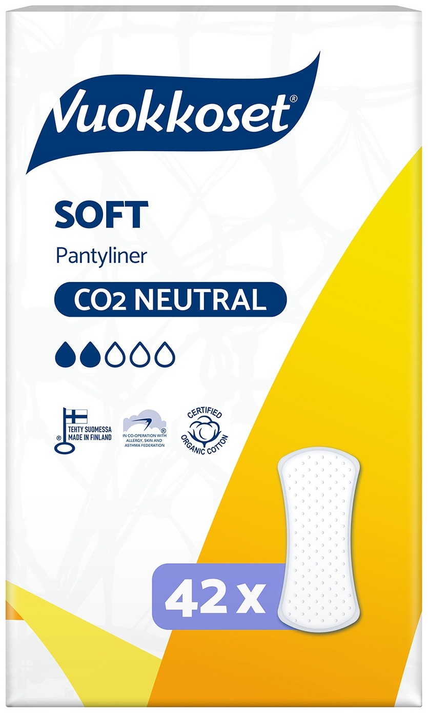 Vuokkoset прокладки ежедневные Soft White 42 шт
