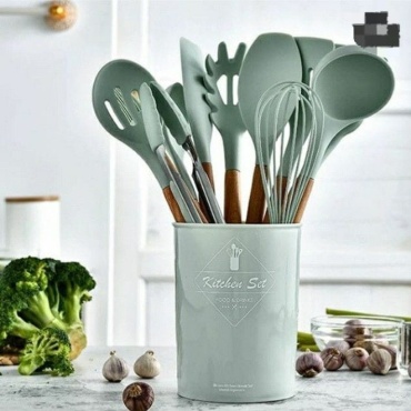 Набор кухонных инструментов Kitchen пластик, 12 шт