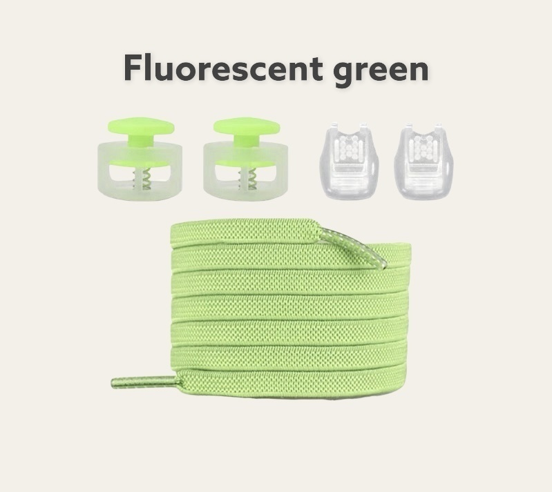 SHOELACES SLH DET - 11 зеленый 100 см
