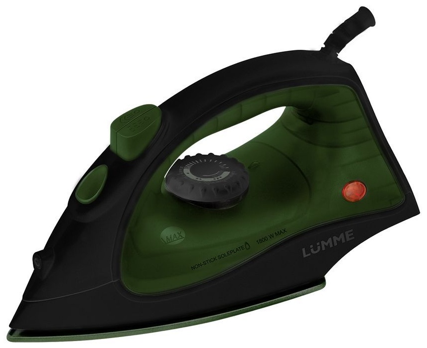 Утюг Lumme LU-IR1137A черный, зеленый