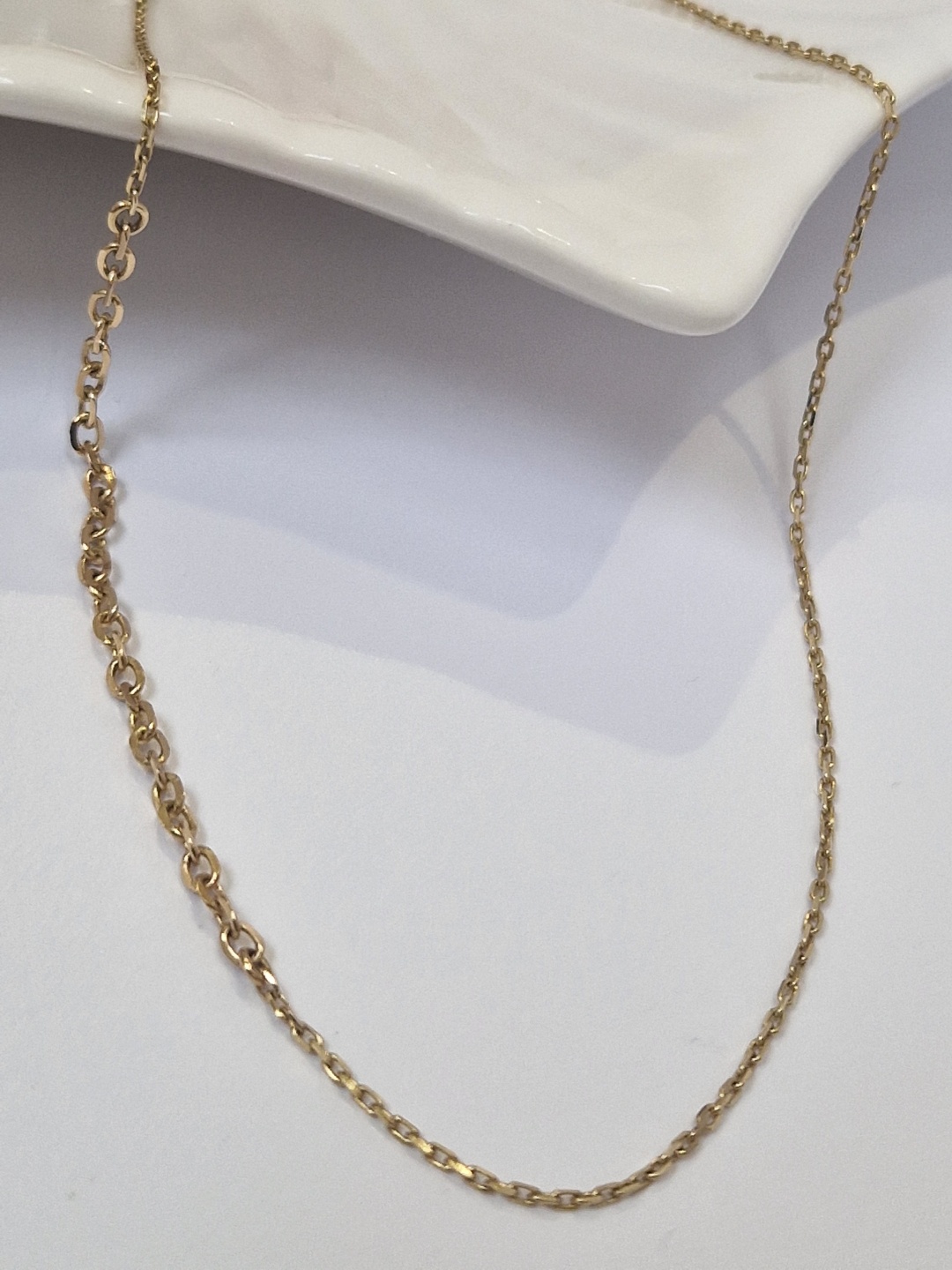 Italian Gold ZP0005L длина 45 см, вес 3.47 г золото, плетение якорное