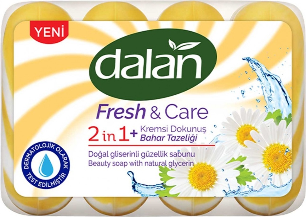 Кусковое мыло туалетное DALAN Fresh & Care 360 г