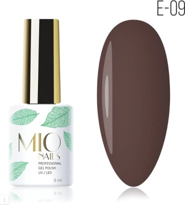 Mio Nails гель-лак Gel Polish E-09 глянцевое 8 мл
