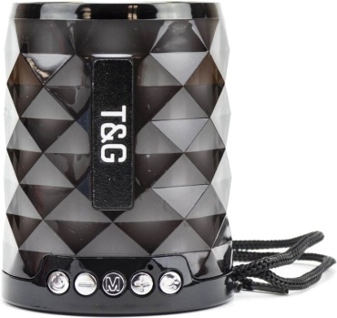 Портативная колонка T&G TG 155 черный 