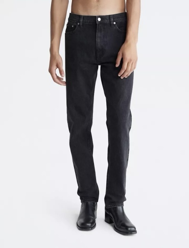 Джинсы зауженные Calvin Klein Jeans темно-синий