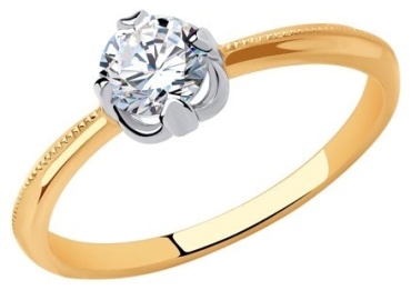 LUXOR JEWELRY LUXOR 018805_ 16.5_ 1.7 размер 16.5 вес 1.7 г золото, фианит