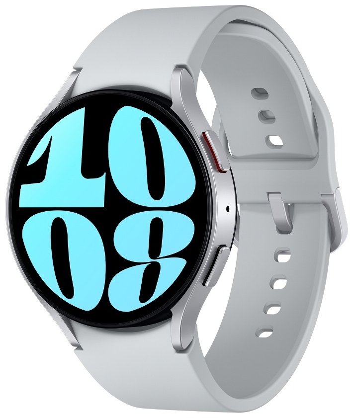 Купить Смарт-часы Samsung Galaxy Watch6 44 мм серебристый-серый в ...