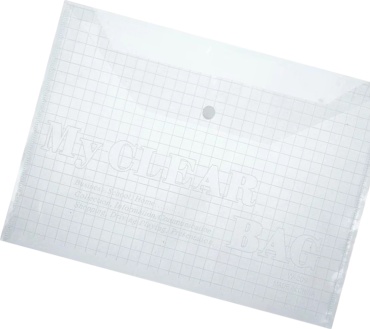 Папка My clear bag, А4, прозрачный