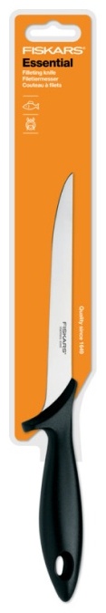 Нож филейный FISKARS Essential 1065567, лезвие: нержавеющая сталь 1 шт