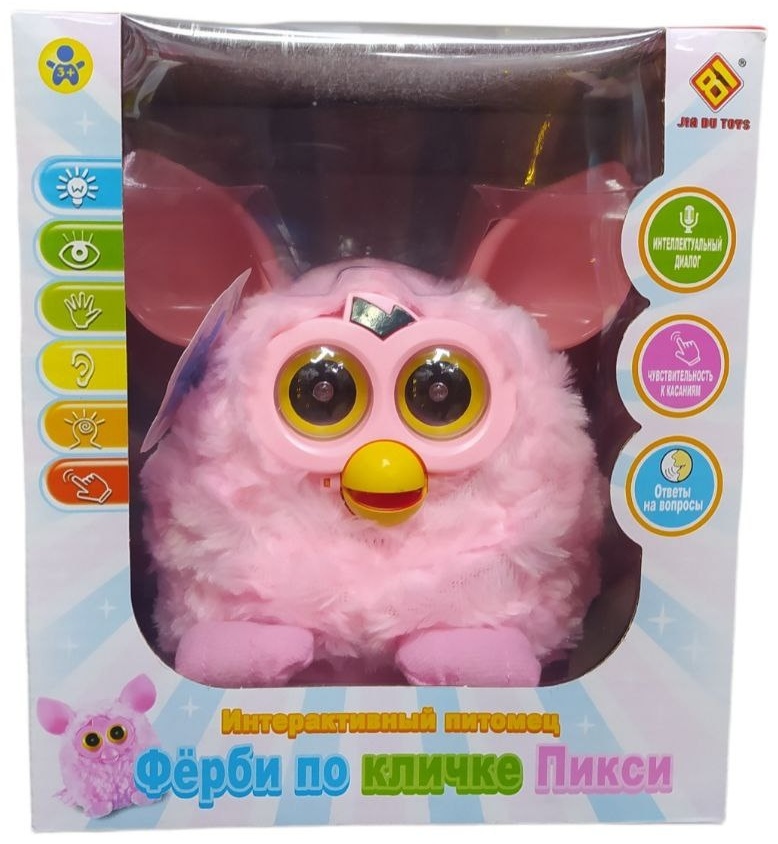 Купить JIA DU TOYS Ферби Пикси розовый в Алматы – Магазин на Kaspi.kz
