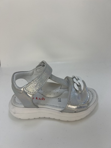 Сандалии Minno kids серебристый