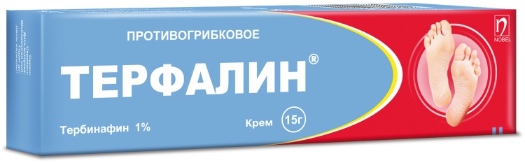 ТЕРФАЛИН 1% 15г крем д/нар прим