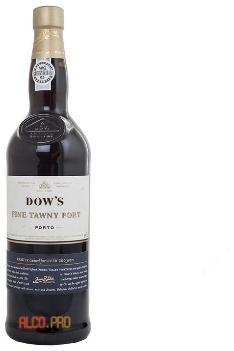 Dow's Fine Tawny Port сладкий красный 19% 0.75 л