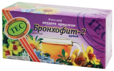 Тес ТОО фито-чай Бронхофит-2 40