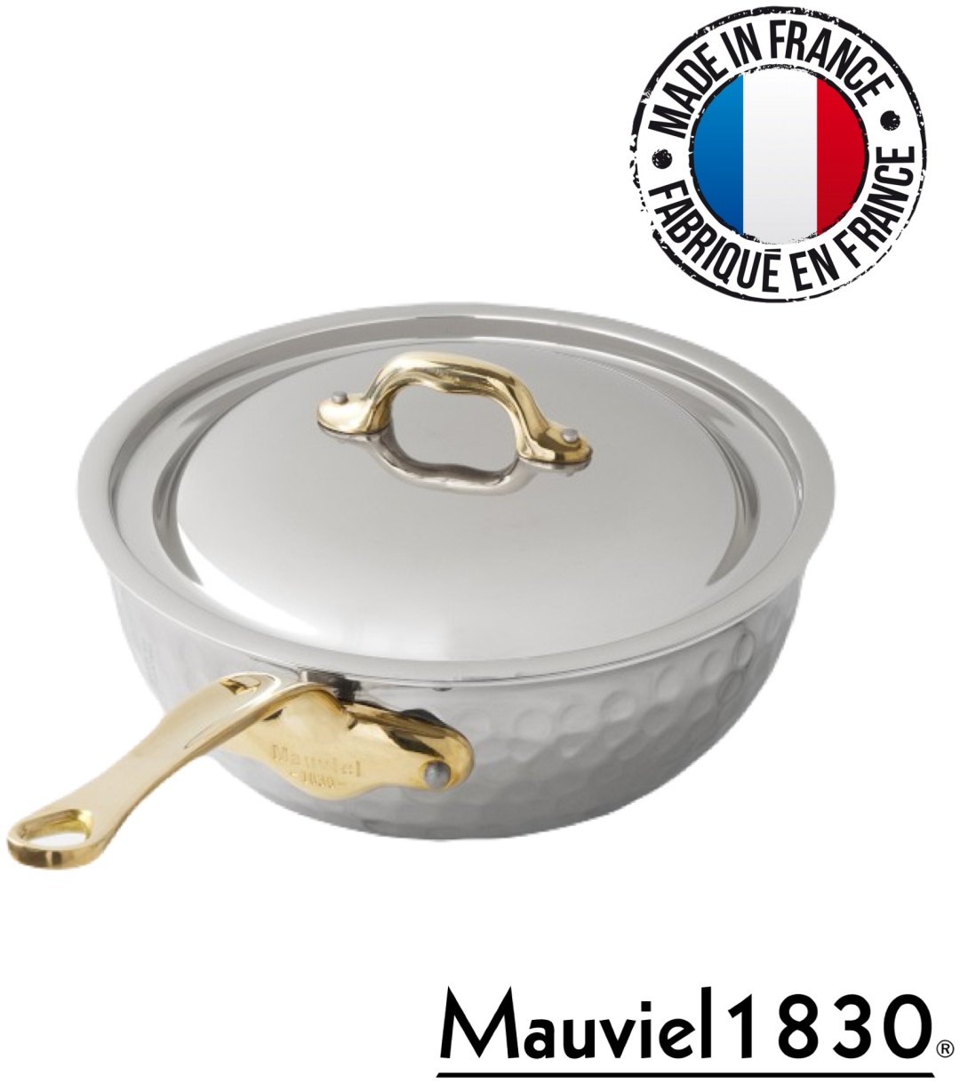 Ковш 1.8 л, MAUVIEL 1830 M’Elite B Hammered 5-Ply Steel 20 см сталь