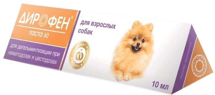 Купить Средство Apicenna Дирофен 60 для собак от гельминтов в Алматы ...